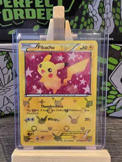 Pokemon Pikachu TCG Holo Card RC7/RC25 Radiant Collection Legendary Treasures - Image 1