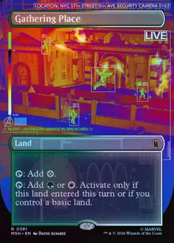 Gathering Place (Borderless) - Foil - MTG Cards Shop - Image 1