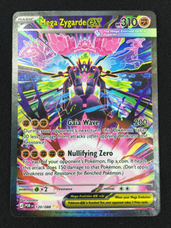 2026 Pokemon TCG Perfect Order Card 120 Mega Zygarde ex Holo Full Art NM - Image 3