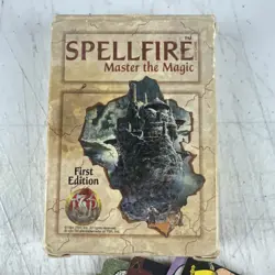 SpellFire Master the Magic Collectible Card Game 1994 TSR First Ed Deck D&D 55 - Image 2