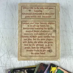 SpellFire Master the Magic Collectible Card Game 1994 TSR First Ed Deck D&D 55 - Image 3