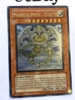 YUGIOH - MAJESTIC MECH GORYU - EOJ-EN016 - 1ST ED - ULTIMATE RARE - EXCELLENT - Image 2
