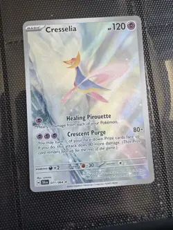 Pokemon TCG Cresselia Card 071/064 Illustration Rare, Shrouded Fable - Image 1