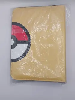 Card Binder Yellow Pokemon Baby Pikachu in Pokeball 4 Pocket 50 Pages - Image 2