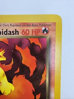 Dark Rapidash 44/82 Team Rocket Regular Vintage Pokemon Card - Image 4