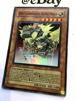 YUGIOH - SUPER ELECTROMAGNETIC VOLTECH DRAGON - EOJ-EN031 - 1ST ED - ULTIMATE - Image 3