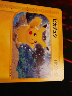 HP JAPANESE Pokemon PIKACHU Card SPLIT EARTH/SKYRIDGE E4 Set 033/088 Non-Holo - Image 4