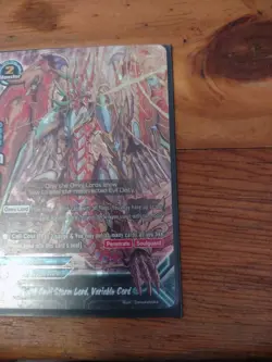 FUTURE CARD BUDDYFIGHT SIXTH OMNI STORM LORD VARIABLE CORD #0007EN RR NM+ - Image 4