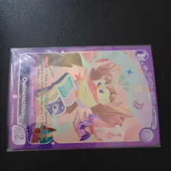 Hasbro Owlowiscious 01-SR07 My Little Pony CCG 1st Edition Holo Character Card - Image 3