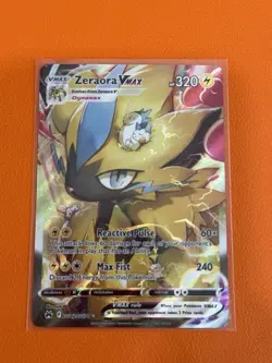 Zeraora VMAX GG42/GG70 Crown Zenith: Galarian Gallery Pokemon Card NM - Image 1