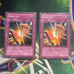 Yugioh! Drop Off LOD-097 Super Rare 1st Edition x2 LP - Image 1