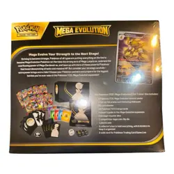 Pokemon Trading Card Game Mega Evolution Elite Trainer Box Sealed - Image 3