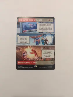 The Super Hero Civil War (Borderless) Marvel Super Heroes Regular NM MTG - Image 1
