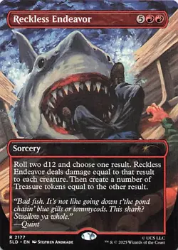 Secret Lair x Jaws: Terror of Amity Island #2177 Reckless Endeavor - Image 1