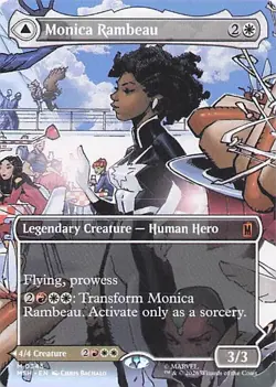 Marvel Super Heroes #345 Monica Rambeau (Borderless) (0345) - Image 1