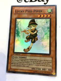 YUGIOH - LUCKY PIED PIPER - TAEV-EN021 - 1ST ED - ULTIMATE RARE - NEAR MINT - EN - Image 3