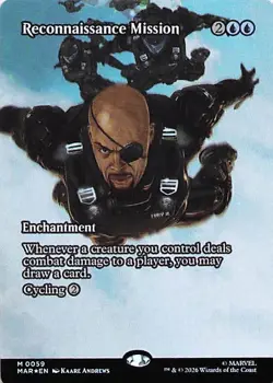 Marvel Universe Eternal-Legal #59 Reconnaissance Mission (Borderless) Foil - Image 1