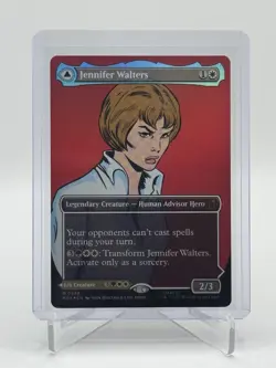 MTG Jennifer Walters / The Sensational She-Hulk NM Foil Marvel Super Heroes 0388 - Image 1