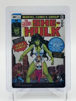 MTG Jennifer Walters / The Sensational She-Hulk NM Foil Marvel Super Heroes 0388 - Image 2