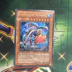 Yugioh! Ocean Dragon Lord - Neo-Daedalus SD4-EN001 Ultra Rare 1st Edition VLP - Image 1