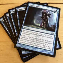 Hidden Strings x6 #12 LP Dragon's Maze MTG Free Shipping - Image 1