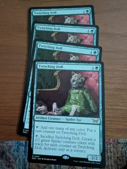 4x Twitching Doll Duskmourn: House of Horror Regular - Image 1