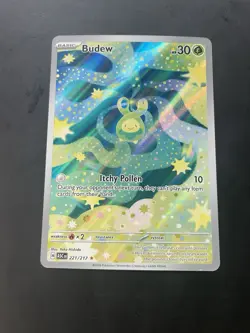 Pokemon TCG Budew 221/217 Ascended Heroes Illustration Rare NM - Image 1