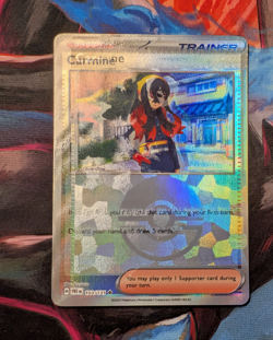 Pokemon TCG Carmine 103/131 Prismatic Evolution TEXTURE SHIFT ERROR - Image 1