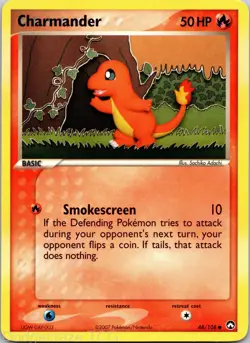 Charmander 48/108 Common Power Keepers Pokemon NM - Image 1