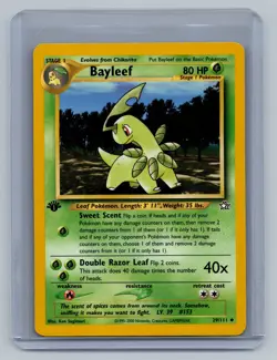 Neo Genesis #029/111 Bayleef (29) 1st Edition - Image 1