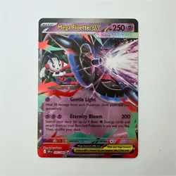 Pokemon TCG Mega Floette EX Full Art Holo Ultra Rare 035/086 EN CHAOS RISING NM - Image 1