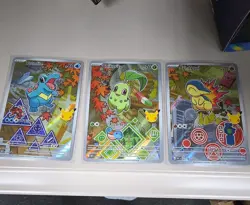 Pokemon TCG: First Partner Illustration Collection Series 2 - JOHTO GEN 2 set NM - Image 1