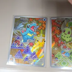 Pokemon TCG: First Partner Illustration Collection Series 2 - JOHTO GEN 2 set NM - Image 2