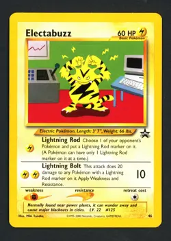 Electabuzz 46 WoTC Promo Pokemon TCG - Image 1