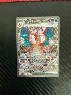 Pokemon TCG Charizard ex 223/197 Special Illustration Rare Obsidian Flames NM - Image 1