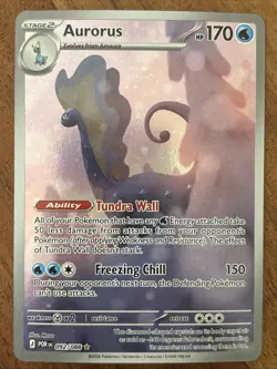 Pokemon TCG Aurorus 092/088 Perfect Order Illustration Rare NM Card - Image 1