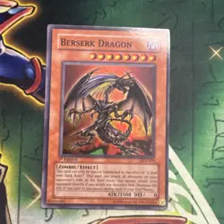 Yugioh! Berserk Dragon DCR-019 Super Rare 1st Edition MP - Image 1