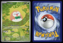 Rowlet 090/088 Holo Illustration Rare Perfect Order Pokemon English NM - Image 3