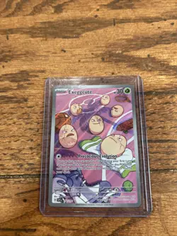 Pokemon TCG Surging Sparks Exeggcute Full Art Illustration Rare Card 192/191 - Image 1