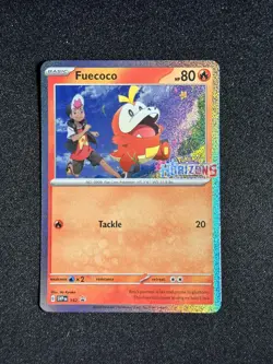 Fuecoco Horizons: Scarlet & Violet Black Star Promo Holo - Pokemon TCG - NM - Image 1