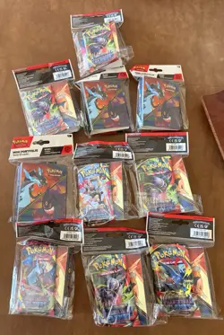 10x Pokemon TCG New 2026 Phantasmal Flames Mini Portfolio SEALED. - Image 1