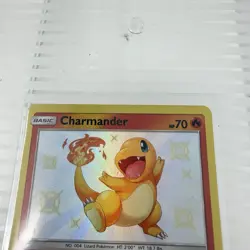 Charmander SV6/SV94 | SM - Hidden Fates: Shiny Vault | Baby Shiny | Pokemon NM - Image 2