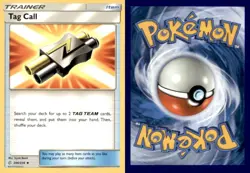 TAG CALL 206/236 UNCOMMON COSMIC ECLIPSE POKEMON NEAR MINT - Image 3