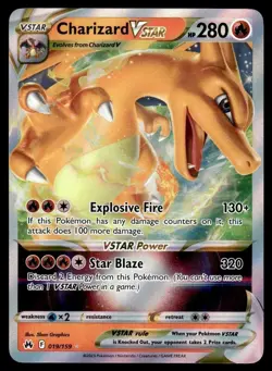 2023 Crown Zenith Charizard VSTAR Ultra Rare #019/159 - Image 1