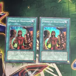 Yugioh! Mirage of Nightmare PGD-036 Super Rare 1st Edition x2 MP - Image 1