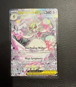 Mega Gardevoir EX Full Art Holo 178/132 ME01 Mega Evolution 360 HP English - Image 1