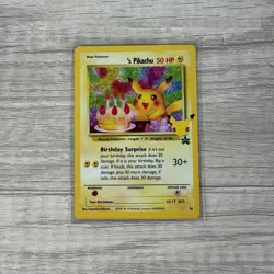 Pokemon Birthday Pikachu 24/53 Celebrations Classic Collection Holo NM - Image 1