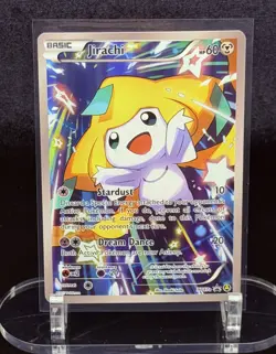 (NM) Pokemon Jirachi XY67a XY Alternate Art Full Art Holo Black Star Promo - Image 1