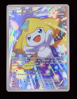 (NM) Pokemon Jirachi XY67a XY Alternate Art Full Art Holo Black Star Promo - Image 2