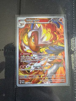Pokemon TCG - Infernape Illustration Rare - Twilight Masquerade - 173/167 - Image 1